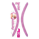 Butt-to-Butt Bliss - 18" Flexible Dual Dildo for Shared Delight Double Ender